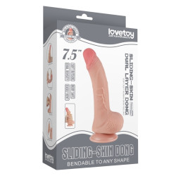 LoveToy SlidingSkin Gode Sliding Skin 14 x 3.5cm